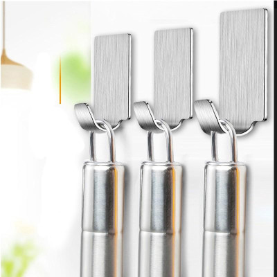 Móc Dán Tường Chịu Lực  Móc Inox 304, Móc Treo Đồ Nhà Bếp Đa Năng
