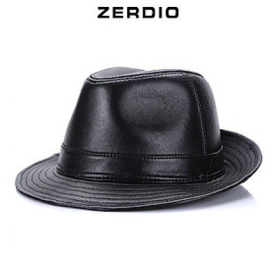 Mũ Phớt Nam, Nón Cao Bồi Da Cừu Thật Cao Cấp MP039