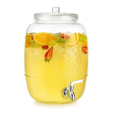 Bình ngâm thuỷ tinh có vòi rót Inox Aus Glas LBL1223 dung tích 8.5L chuẩn Đức