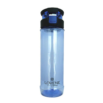 Bình Nước Nhựa Thể Thao Ấn bật nắp Lovene dung tích 730ml DHXL-1715 màu sắc, có lõi lọc