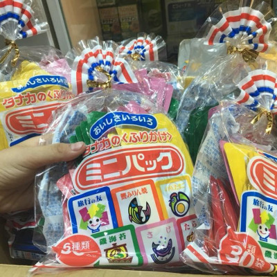 Combo 2 gói Gia vị rắc cơm cho bé (6 vị 30 gói) - nội địa Nhật Bản