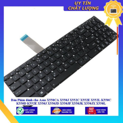 Bàn Phím dùng cho Asus X550CA X550J X552C X552E X552L K550C K550D K552E X550J X550JD X550JF X550JK X550JX X550L X550LA - Hàng Nhập Khẩu New Seal