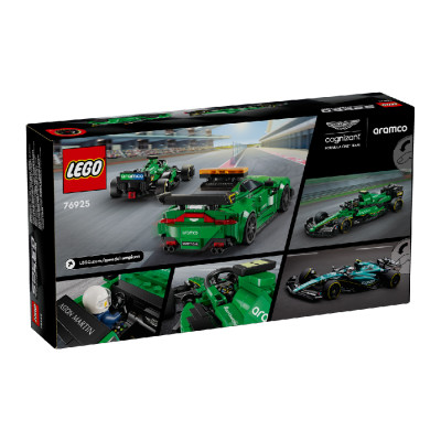 Đồ Chơi Lắp Ráp Xe An Toàn Aston Martin Và Siêu Xe Amr23 LEGO SPEED CHAMPIONS 76925 (564 chi tiết)