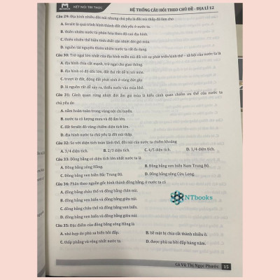 Sách Hệ Thống Câu Hỏi Theo Chủ Đề Môn Địa Lý - Vũ Thị Ngọc Phước