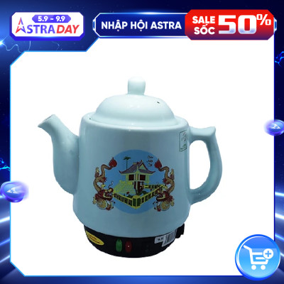 Ấm sắc thuốc Trường An TA59 Ngọc - Gốm sứ cao cấp - Hàng chính hãng