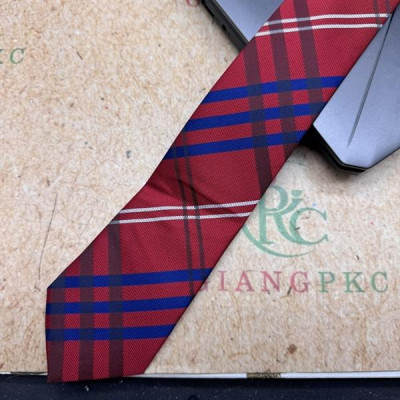 Cà vạt nam mẫu thắt sẵn dây kéo bản nhỏ 6cm mẫu đỏ kẻ xanh caro