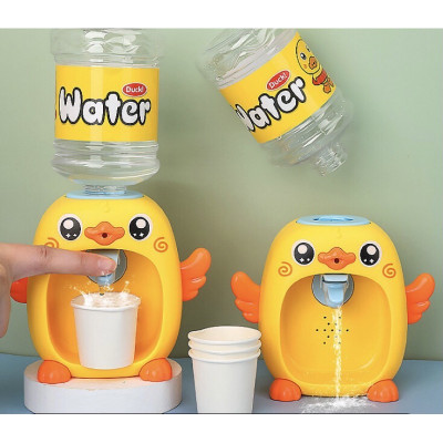 Bình Nước Mini Hình Chú Vịt Vàng Cho Bé, Đồ Chơi Máy Rót Nước Mini Dễ Thương Cho Trẻ Em - Chính hãng MINIIN 