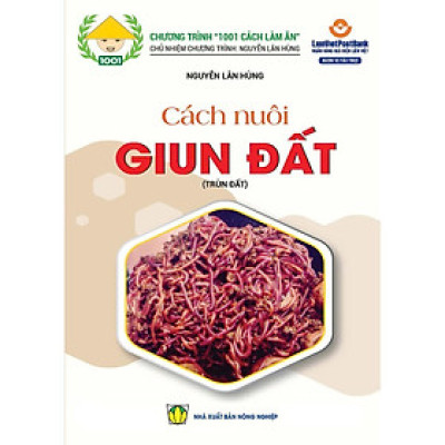 Sách - Cách Nuôi Giun Đất (Trùn Đất) - NXB Nông Nghiệp