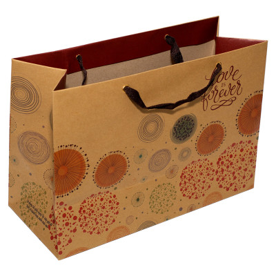 TÚI KRAFT NGANG ĐẠI KNKN015 - 36 X 25 X15 CM - NGẪU NHIÊN