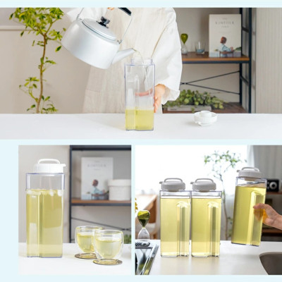 Bình nước nắp khóa xoáy vặn Asvel Drink Vio 2.2L - Hàng Nội Địa Nhật Bản