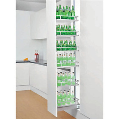 Kệ Tủ Đồ Khô Nan Dẹt Đáy Đặc Cánh Rút Grob - Hàng Chính Hãng