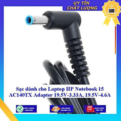Sạc dùng cho Laptop HP Notebook 15 AC140TX Adapter 19.5V-3.33A, 19.5V-4.6A - Hàng Nhập Khẩu New Seal