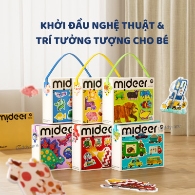Đồ Chơi Ghép Hình Cho Bé Mideer My First Puzzle Chủ đề Động Vật Nông Trại