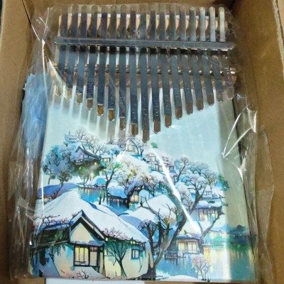 Đàn Kalimba 17 Phím - Nhạc Cụ Gỗ Dùng Ngón Tay Chơi Nhạc