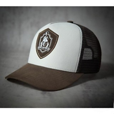 Nón kết, mũ lưỡi trai Chiến binh Spartans vải kaki phối lưới form chuẩn thời trang cao cấp