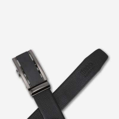 Thắt Lưng Nam Da Thật IDIGO MD1-4016 Màu Đen