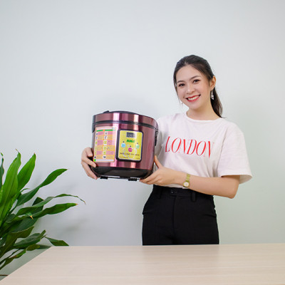 Máy Làm Tỏi Đen Nikio NK-688 - Nồi Ủ Tỏi Đen Cao Cấp, Công Nghệ Nhật Bản, Làm Tỏi Và Sấy Khô Tự Động, Tỉ Lệ Thành Công 99%, Tỏi Thơm Ngon Chuẩn Vị - Dung Tích 5 Lít, Làm Được 1.5 Kg Tỏi - Hàng Chính Hãng (5L) - Hàng chính hãng