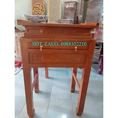 Bàn thờ đứng gỗ sồi đẹp chất lượng 81x61x127