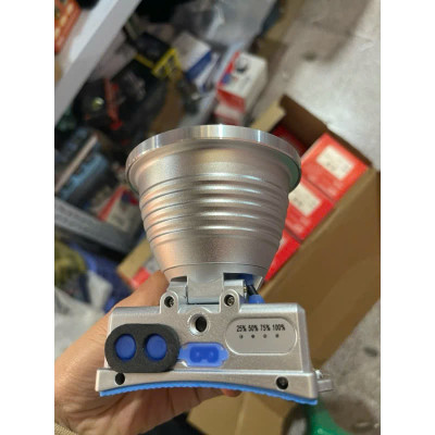 Đèn Pin Đội Đầu Ultra S J78 Vỏ Nhôm – Siêu Sáng 3000W, Rọi Xa 1500M, Pin Trâu Xuyên Đêm