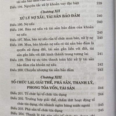 Luật Các Tổ Chức Tín Dụng 