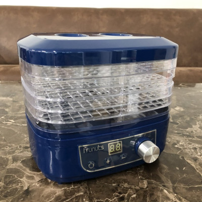 Máy sấy thực phẩm và trái cây 360 độ thương hiệu cao cấp Frunuts L-01D - Có 5 tầng sấy riêng biệt - HÀNG NHẬP KHẨU