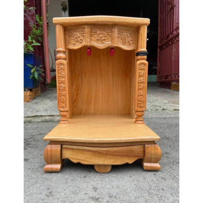 Bàn thờ thần tài ông địa 40 x 60cm , bàn thờ gỗ , bàn thờ ông địa