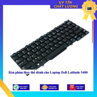 Bàn phím dùng cho Laptop Dell Latitude 5480  - Hàng Nhập Khẩu New Seal