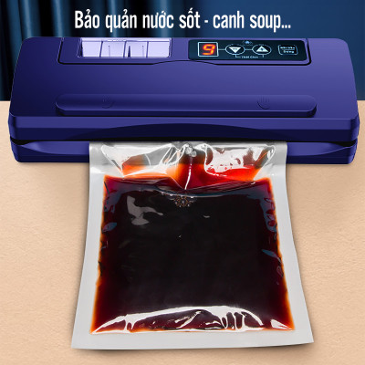 Máy Hút Chân Không Thực Phẩm TT68 Không Kén Túi, Ép Chân Không Khô và Ướt, Hàng Chính Hãng