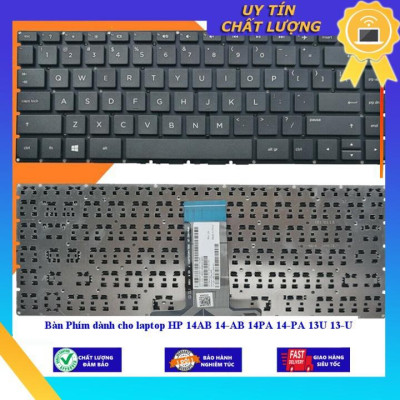 Bàn Phím dùng cho laptop HP 14AB 14-AB 14PA 14-PA 13U 13-U - HÀNG NHẬP KHẨU NEW SEAL