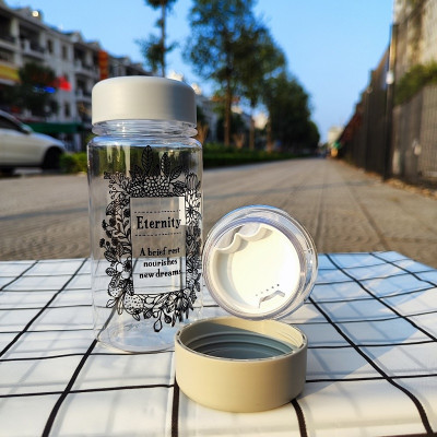 Bình nước Tritan Yamada Flower 350ml - Hàng nhập khẩu nội địa Nhật Bản