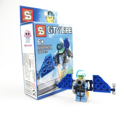 Đồ chơi xếp hình, lắp ráp 30 - 60 PCS kích thích tư duy cho bé từ 6 tuổi trở lên - Giao mẫu ngẫu nhiên