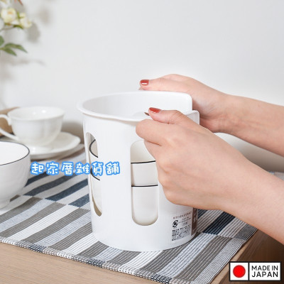 Khay đựng bát đĩa cất gọn Sanada Ø14.9cm - Hàng Nội Địa Nhật Bản