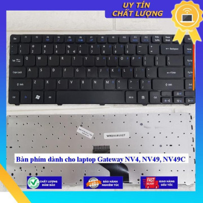 Bàn phím dùng cho laptop Gateway NV4 NV49 NV49C - Hàng Nhập Khẩu New Seal