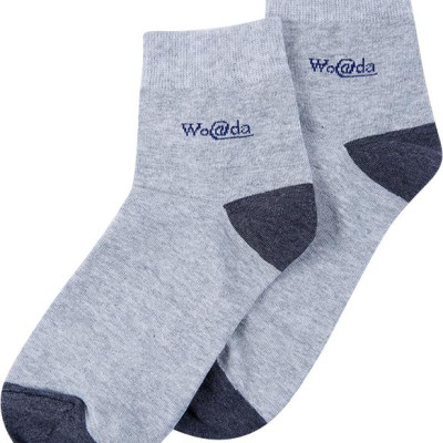 Bộ 4 Đôi Vớ Cotton Trung Woada LK-511 - Màu Ngẫu Nhiên