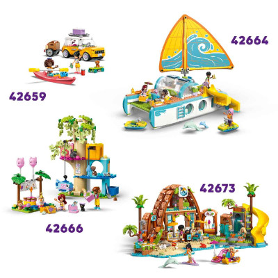LEGO FRIENDS 42661 Đồ Chơi Lắp Ráp Tiệc Hóa Trang Chủ Đề Kỳ Lân Và Tiên (261 chi tiết)