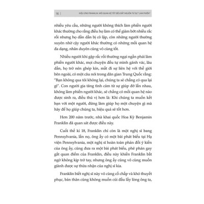 Hiệu ứng Franklin - Mối quan hệ tốt bắt nguồn từ sự "làm phiền" - Bản Quyền