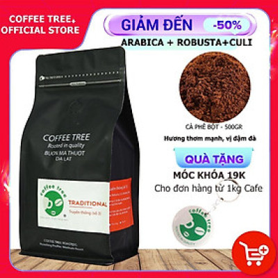 Cà Phê Nguyên Chất - Bột - Truyền Thống Số 3 - Buôn Mê Thuột - Hương Thơm Vừa, Vị Đắng Đậm, Hậu Vị Ngọt