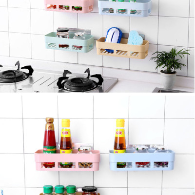 Combo 2 Kệ Chữ Nhật Dán Tường Siêu Chắc Tiện Lợi Không Khoan Tường