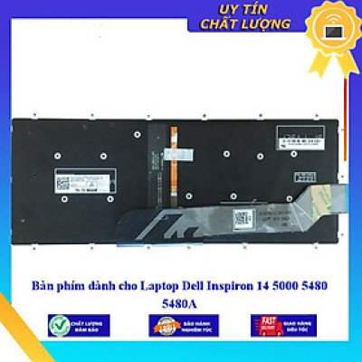 Bàn phím dùng cho Laptop Dell Inspiron 14 5000 5480 5480A  - Hàng Nhập Khẩu New Seal