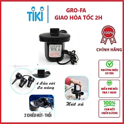 Máy bơm , hút chân không 2 chức năng sử dụng nguồn điện 220v công suất 50w tiện dụng cho gia đình - Hàng chính hãng