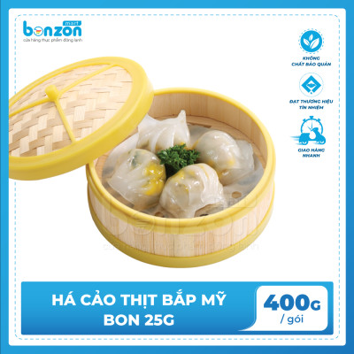 Há cảo thịt bắp mỹ BON 400gr