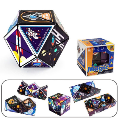 Đồ Chơi Trí Tuệ Khối Rubik Biến Hình Biến Thể Phát Triển Trí Não Cho Bé Rèn Luyện Trí Nhớ Có Nam Châm Đồ Chơi Khối Lập Phương Ma Thuật Thần Kỳ Magic Cube Rubik 3D Gia Đình