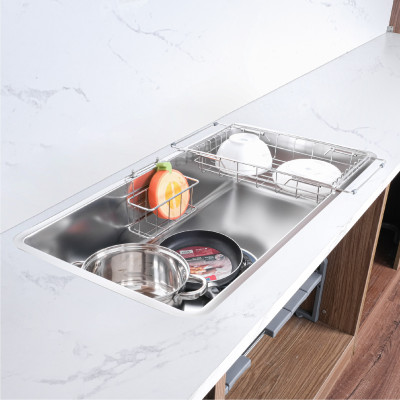 KỆ BỒN RỬA CHÉN INOX WA 860