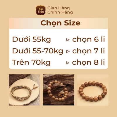  Vòng Trầm Hương 15 ly – 15 Hạt – Cao Cấp | Bảo Trầm – Trầm Tự Nhiên 100%, Hương Dịu Thanh – Hộ Thân Bình An