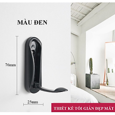 Móc Treo Đồ Gắn Tường Gấp Gọn Gập 90 Độ KUNBE Hiện Đại Tiết Kiệm Không Gian
