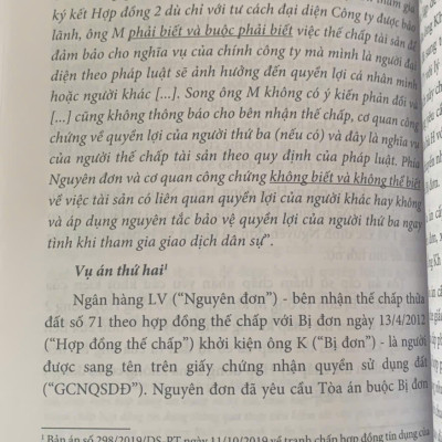 Bảo vệ quyền lợi của người thứ ba ngay tình (sách chuyên khảo)