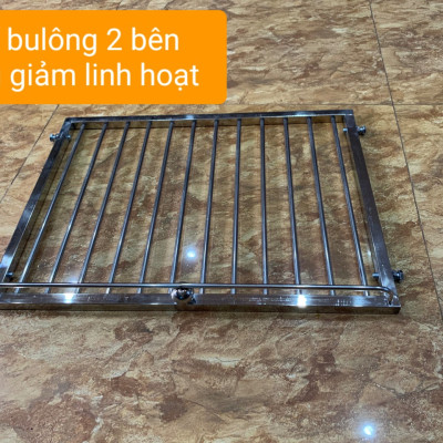 GIÁ GẦM BẾP , KỆ ĐỂ ĐỒ NHÀ BẾP INOX 304 .kt 105 x 50 cm ( giá 1sp )