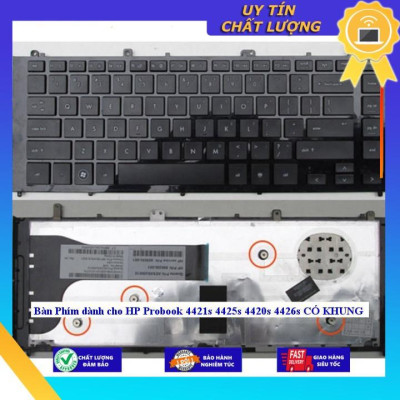 Bàn Phím dùng cho HP Probook 4421s 4425s 4420s 4426s CÓ KHUNG  - Hàng Nhập Khẩu New Seal