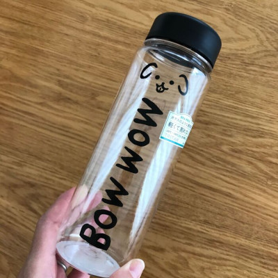 Bình nước tritan Yamada Bow Wow | Meow 500ml - Hàng Nội Địa Nhật Bản