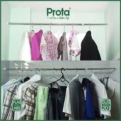 [CHÍNH HÃNG] Prota Thanh treo tường inox đa năng không cần khoan tường ống 16mm - Cam kết 1 đổi 1
